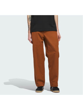 adidas Skateboarding Loose Pants Wild Brown GL9912 Men’s Size Large